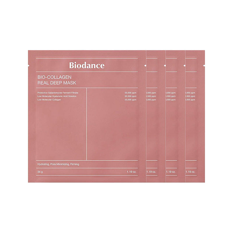 Biodance Bio-Collagen Real Deep Mask Sheet 4 Pack 1 each