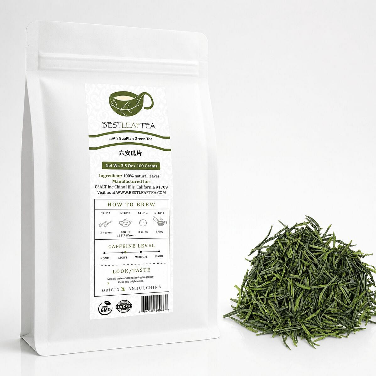 2026 Spring New Arrive LuAn GuaPian Green Tea 3.5 온스
