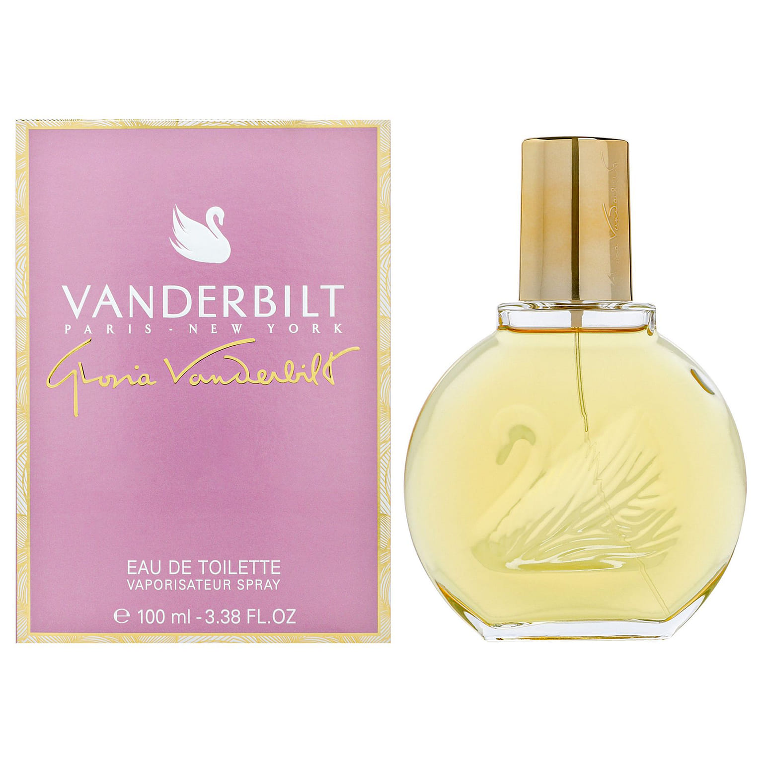 글로리아 밴더빌트의 여성용 향수, 3.38oz (100ml) 오 드 투알렛 스프레이 3.38 온스