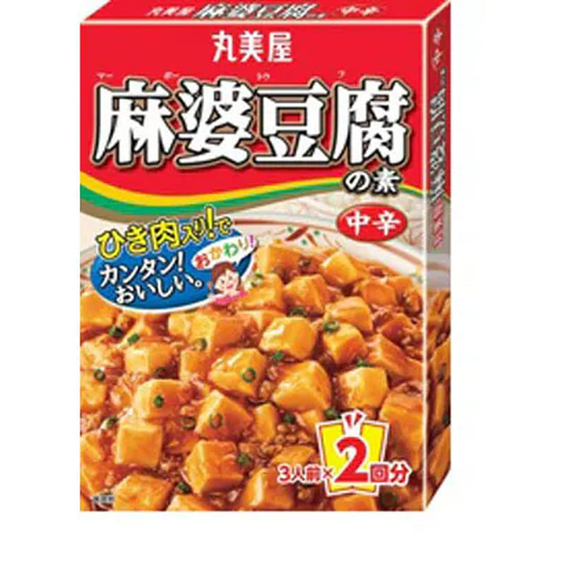 Marumiya Mapo Tofu Sauce, Medium Spicy, 162g 1 each