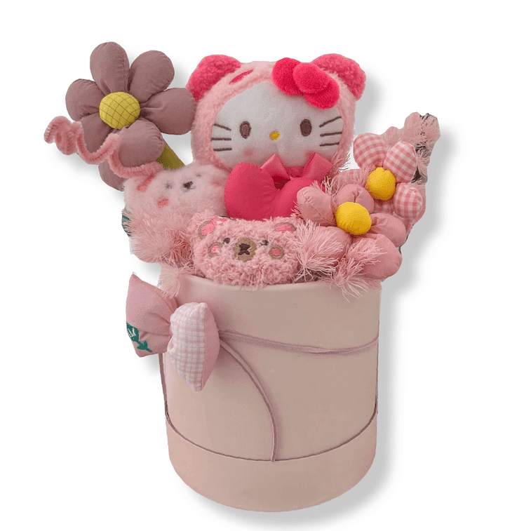 Plush Toy Bouquet Vase Cute Kawaii Birthday Gift Hellokitty 1 개