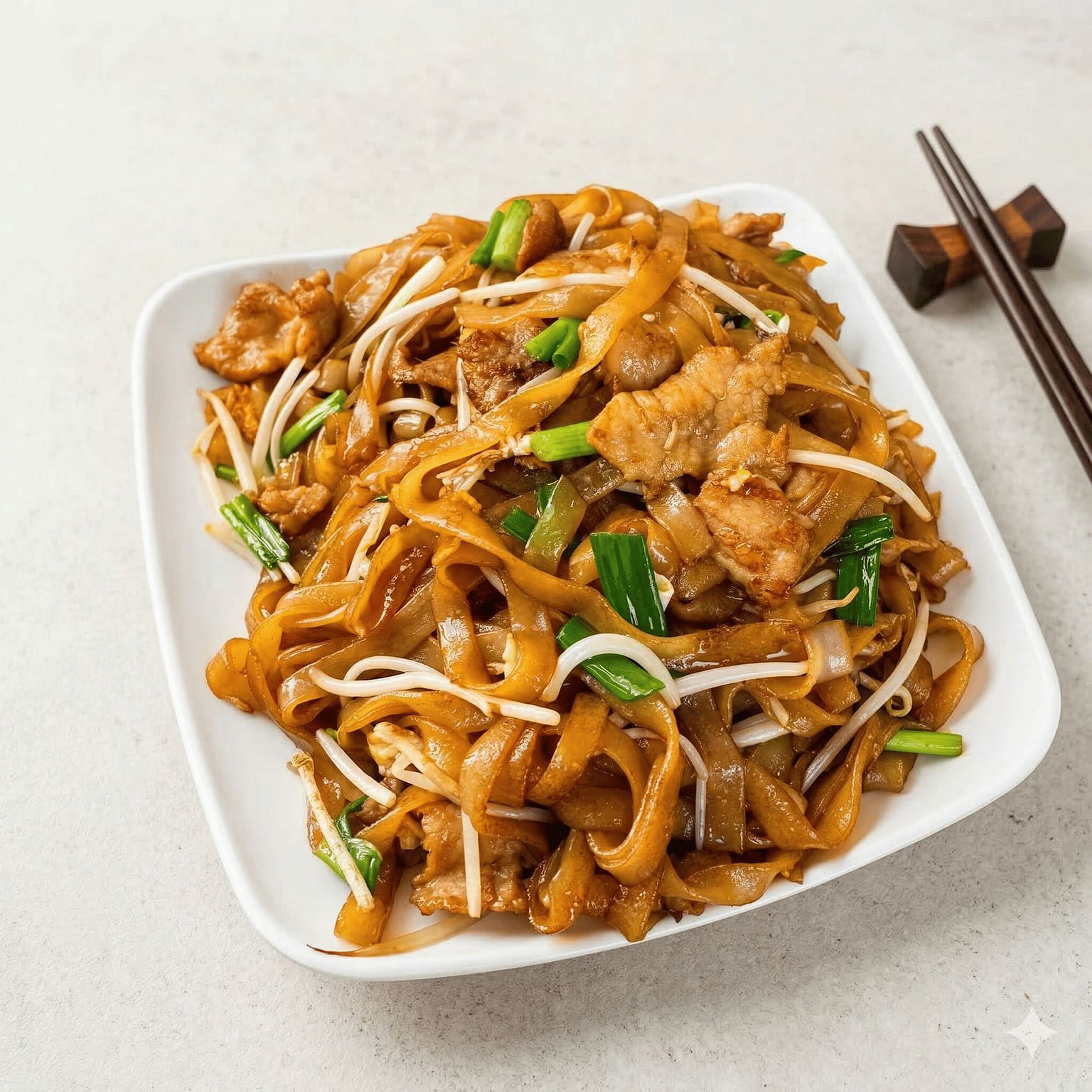 鸡肉炒河粉 450 克