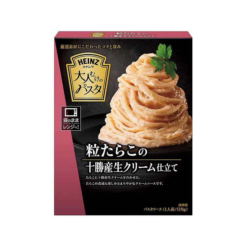 Heinz Pasta Sauce Creamy Cod Roe Flavour 110g 1 케이스