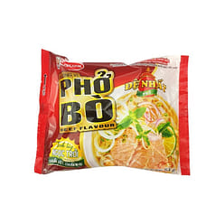 Vietnamese fast food rice noodles mixed in 3 bags 195 g