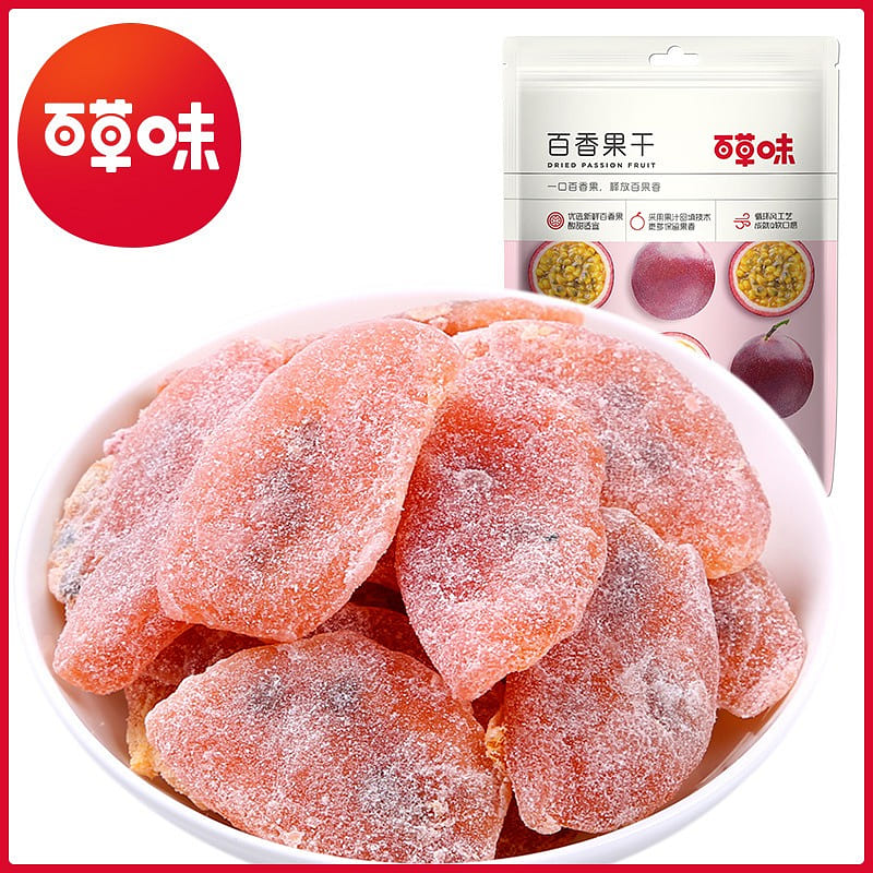 Bacchus Flavor Dried Passion Fruit 100g 100 그램