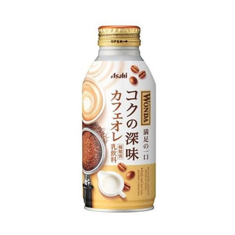 Asahi Wonda Rich Milk Cafe au Lait 370g 1 count - Weee!