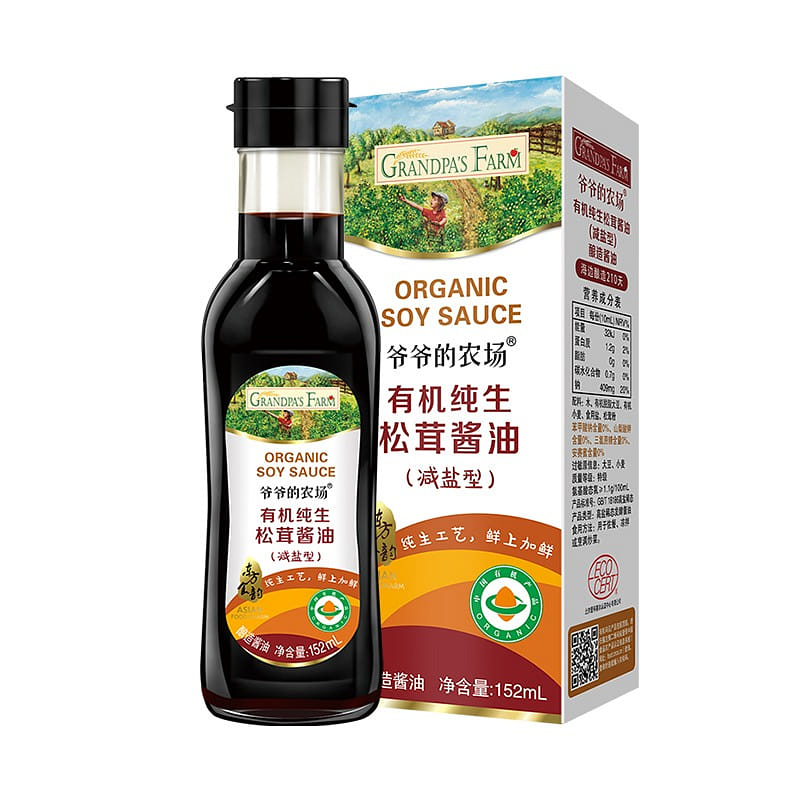 Grandpa's Farm Organic Matsutake Soy Sauce Children 152ml 1 병
