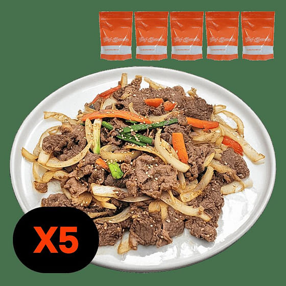 weee_meat_Beef Bulgogi 5 PACKS 140 oz