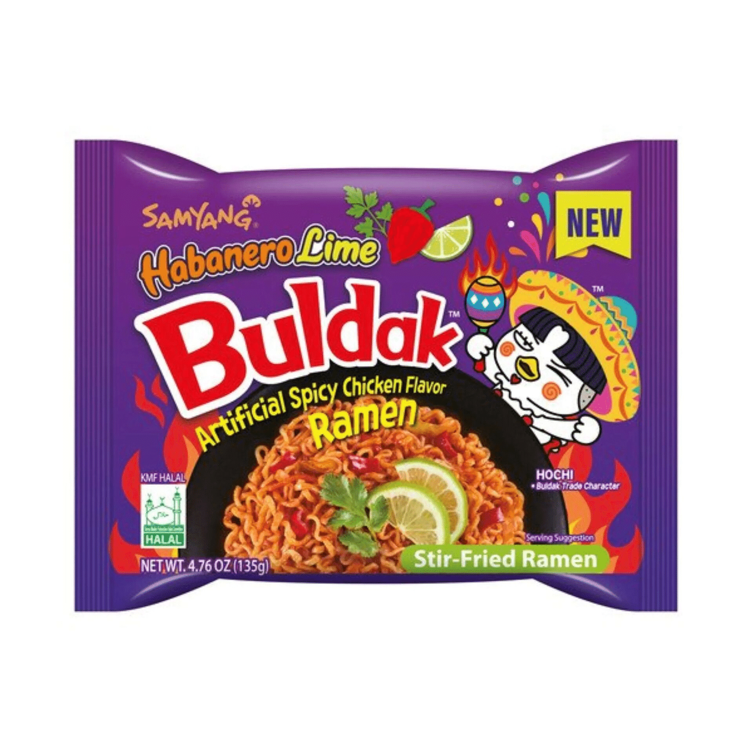 Samyang Hot Chicken Habanero Lime Buldak 1 count 1 ส่วน