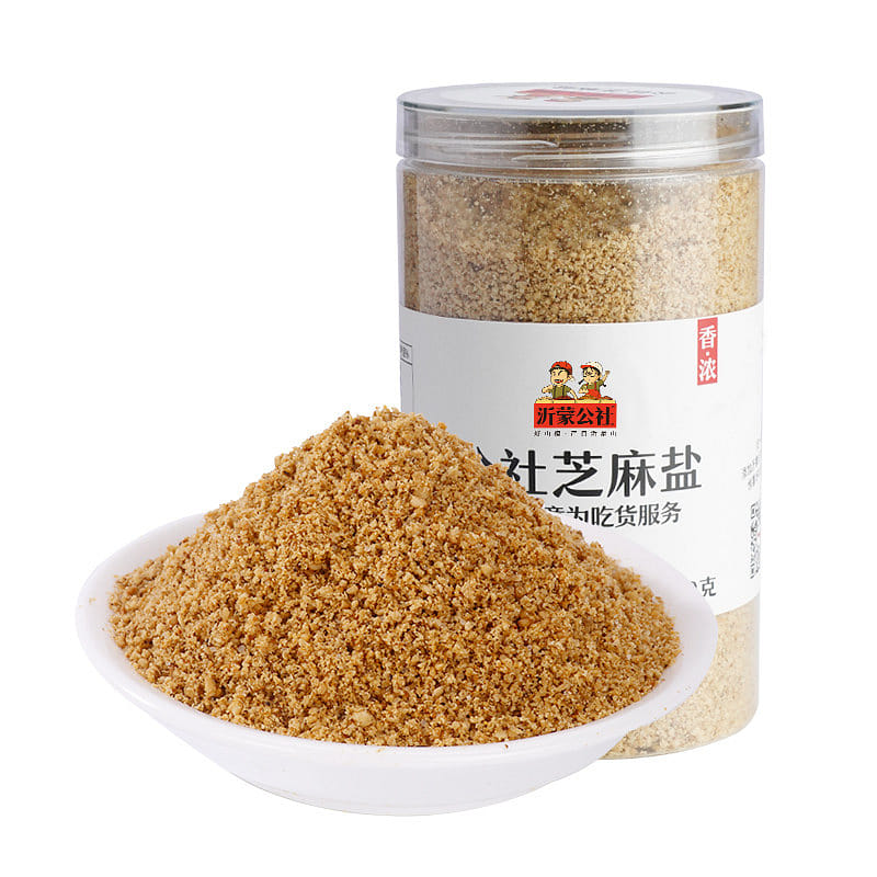 Handmade salty ready-to-eat sesame salt, 220g1can 220 g