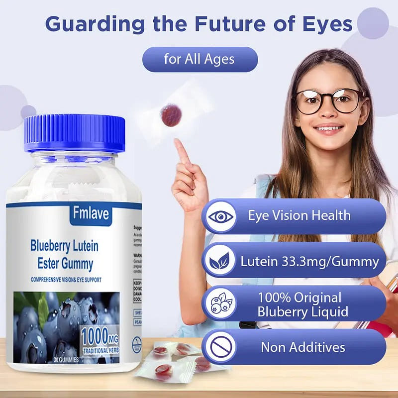 FMALE Blueberry Lutein Gummies 60 개입