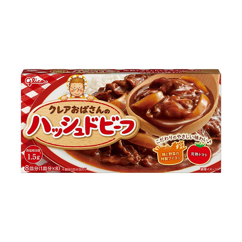 Glico Soup Stew 8pcs Ground Beef Flavor 1 개