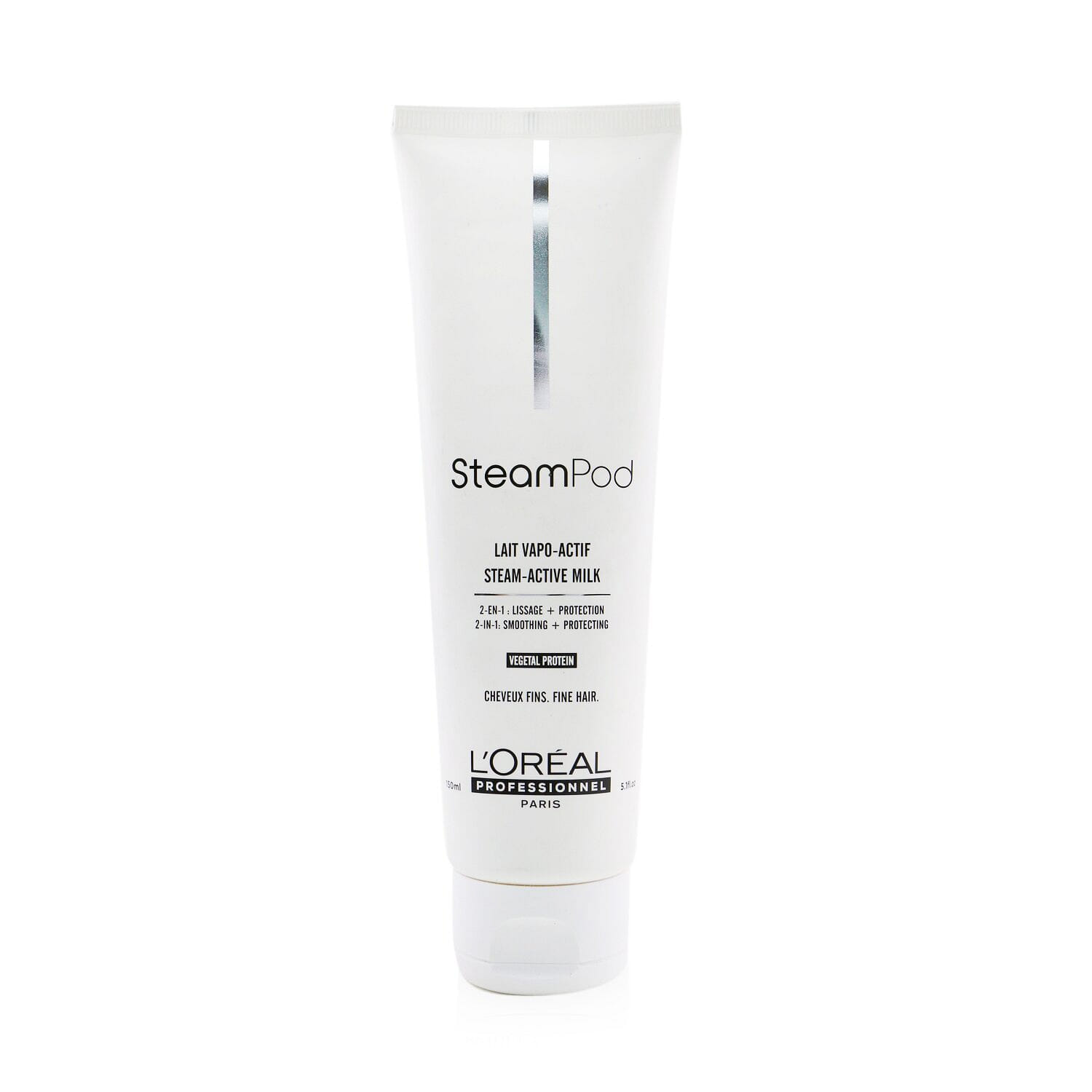 L'Oreal Professionnel SteamPod Steam Activated Milk (Smoothing + Protecting) (For Fine Hair) 150ml/5.1oz 150 มิลลิลิตร