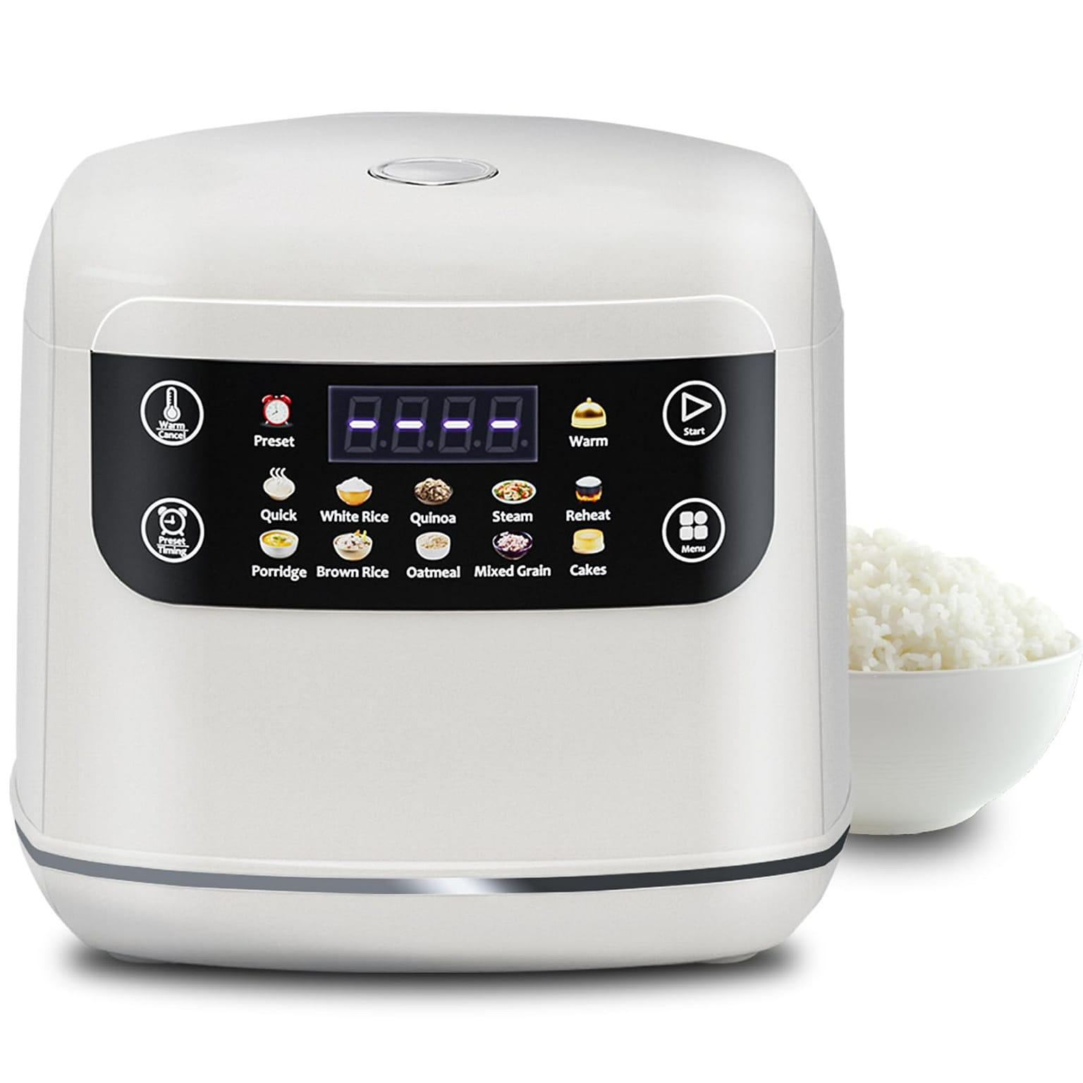 Digital Rice Cooker, 12-Cup (Cooked) Rice Maker 1 each