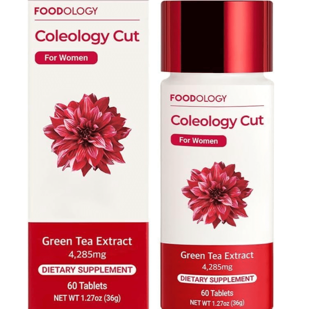 FOODOLOGY Coleology Cut Green Tea Extract For Women 60 Tablets 30 Days 60 개입