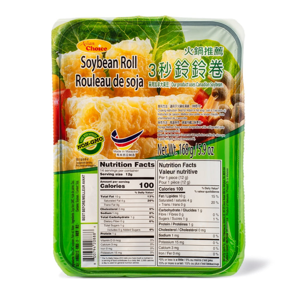 Asian Choice Soybean Roll 168 g