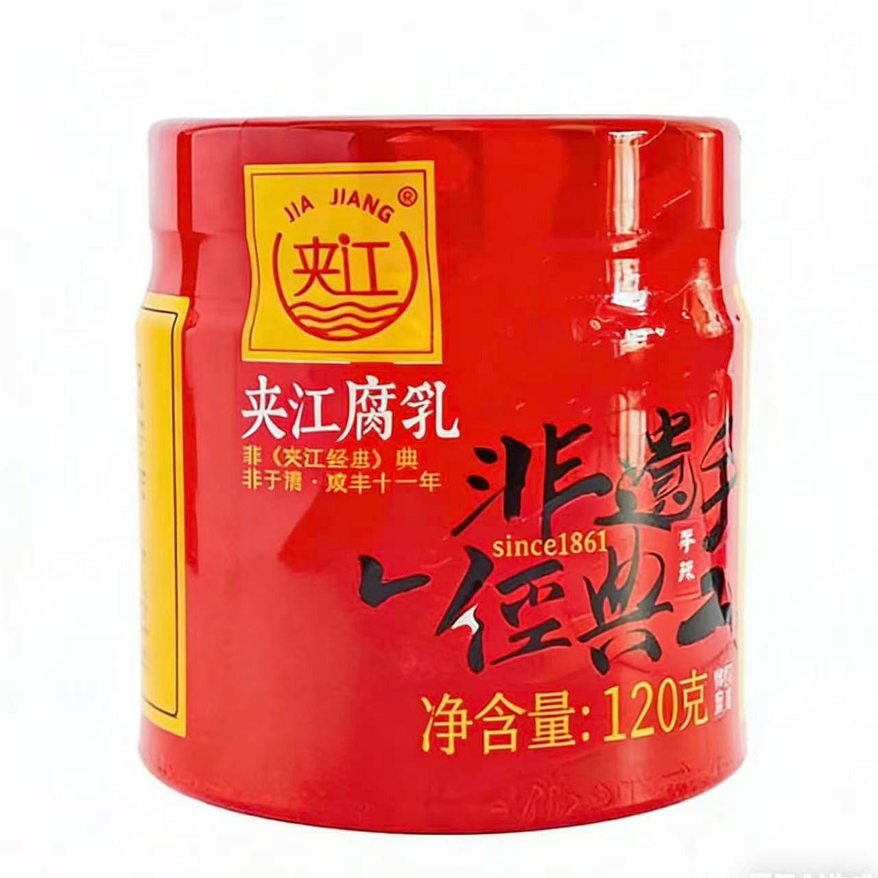 Jiajiang Spicy Fermented Bean Curd *1 bottle 120g 1 bottle