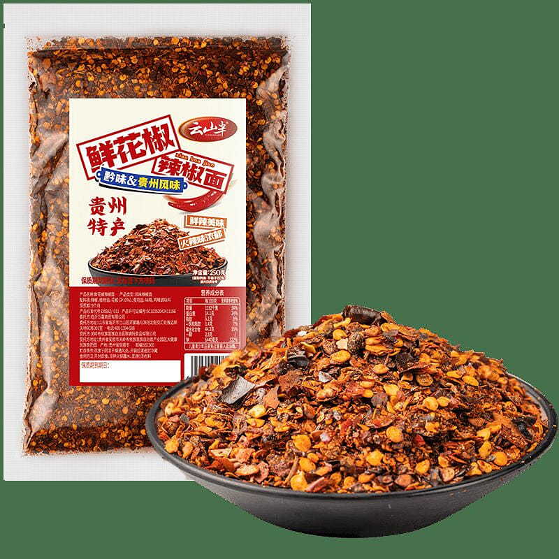 윤산반 산초 고춧가루 250g 구이 찍먹 양념 250 그램