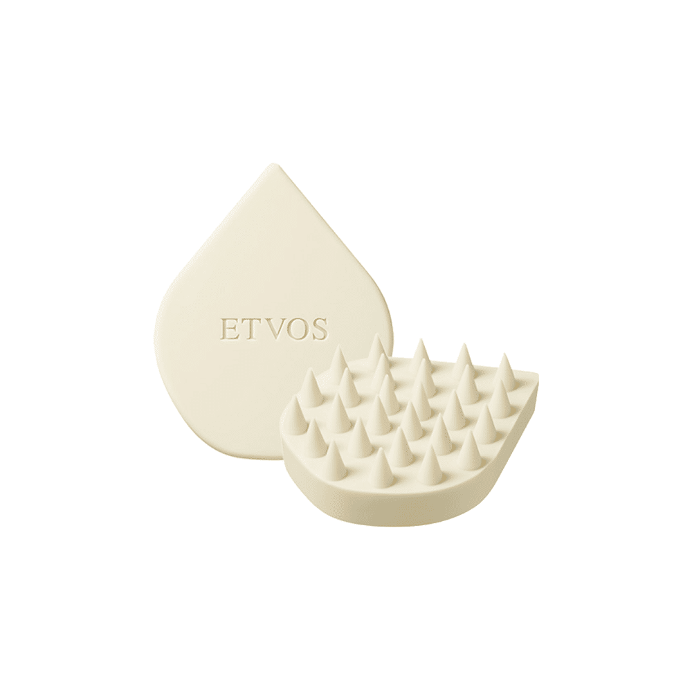 ETVOS 头皮按摩梳 白色 1把 1 份