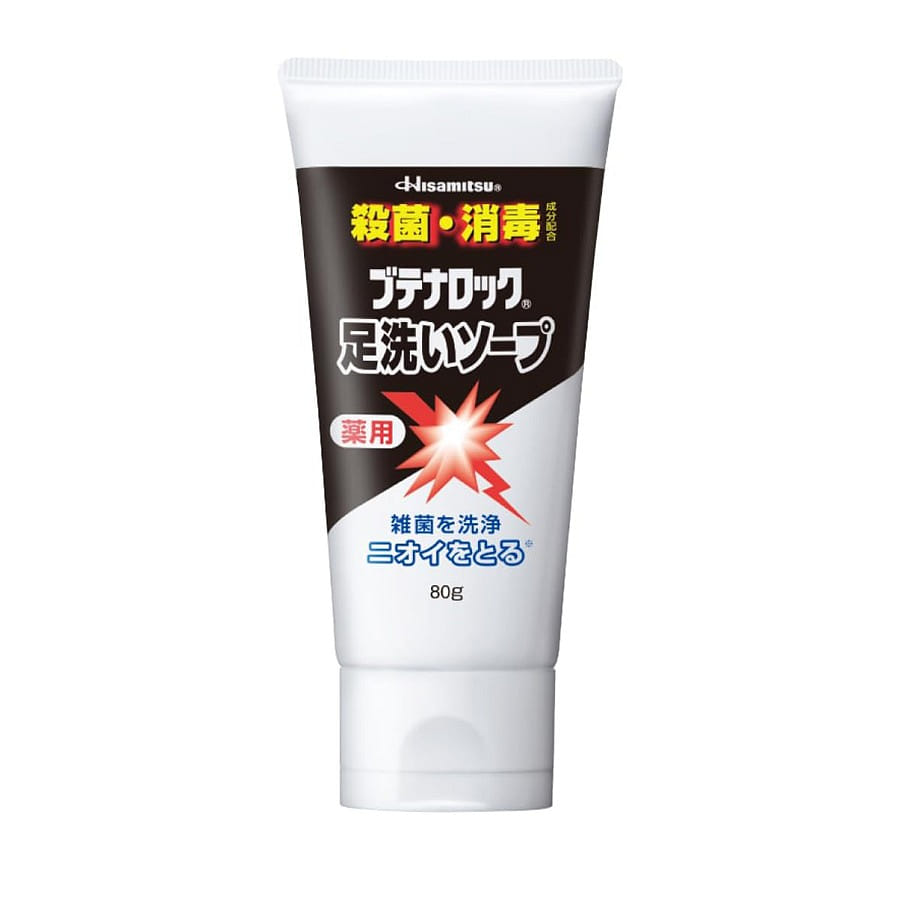 HISAMITSU Butena Rock Foot Wash Soap 80 กรัม