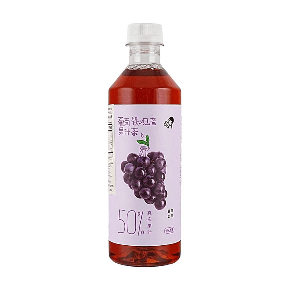 HEYTEA Grape Oolong Tea Drink 450ml 1 bottle