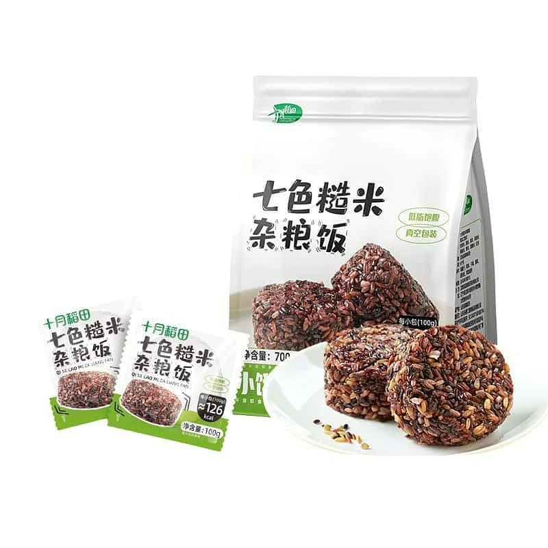 七色糙米饭团 1 份