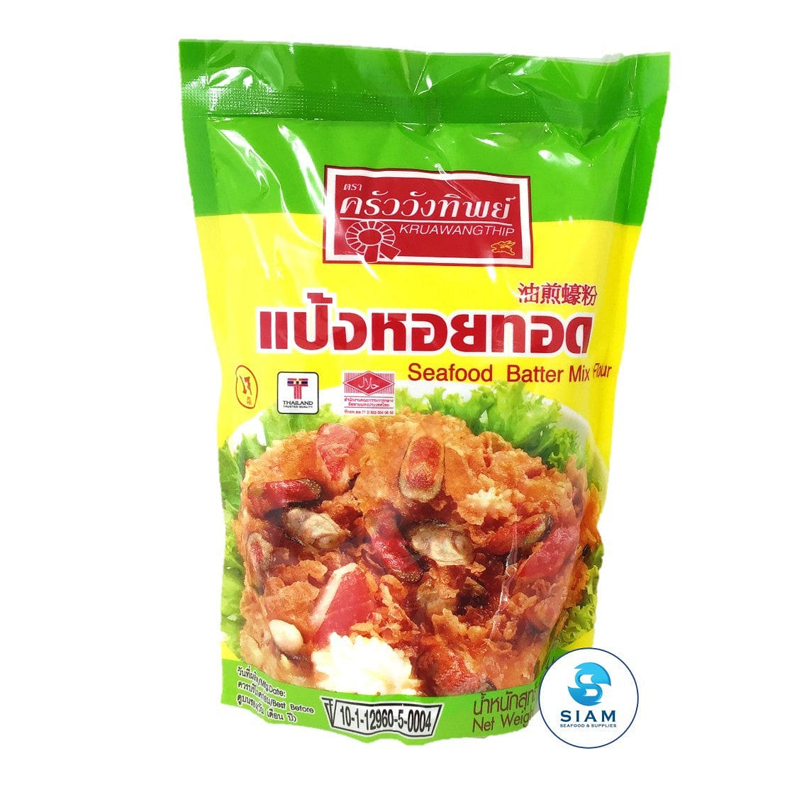KruaWangThip Seafood Batter Mix, Hoi Tod Flour 17.6 온스