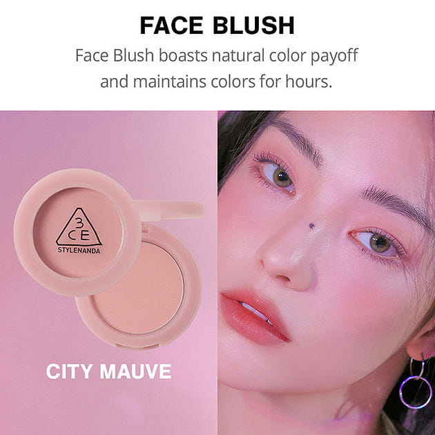 3CE Face Blush 5.5g #CITY MAUVE 1 개