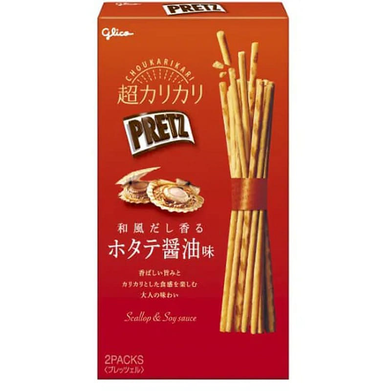 Glico Pretz Japanese Soy Scallop Flavor 55g 1 개