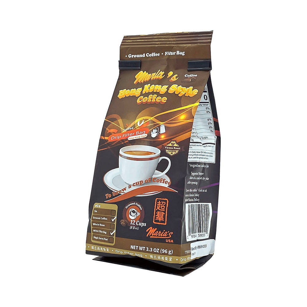 Maria's Hong Kong Style Coffee - (Drip Filter Bag) 12 개입