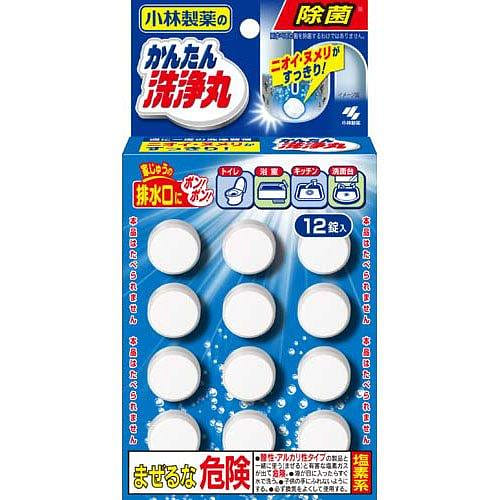 KOBAYASHI Drain Cleaning pill 12 Tablets  Odorless 1 개