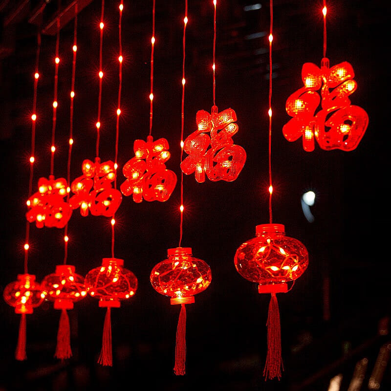 New Year Decorative String Lights 1 pack