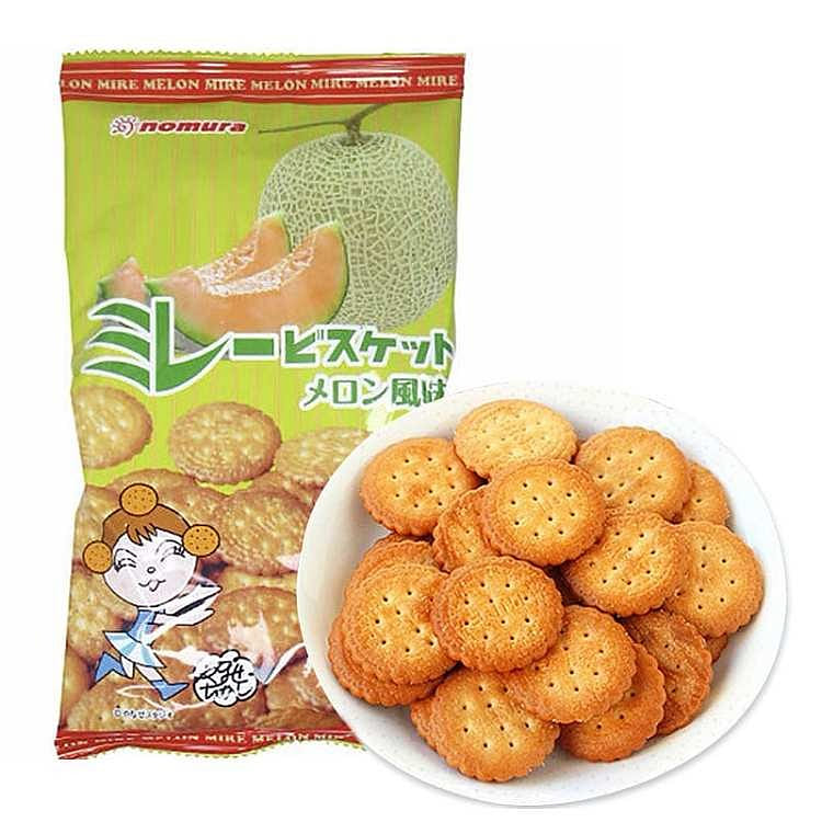 NOMURA Millet Biscuit Melon Flavor 130g 1pack 1 ส่วน