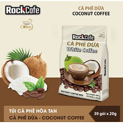 COCONUT WHITE COFFEE 600GR 20GRX 30 BAGS THAILAND 800 g