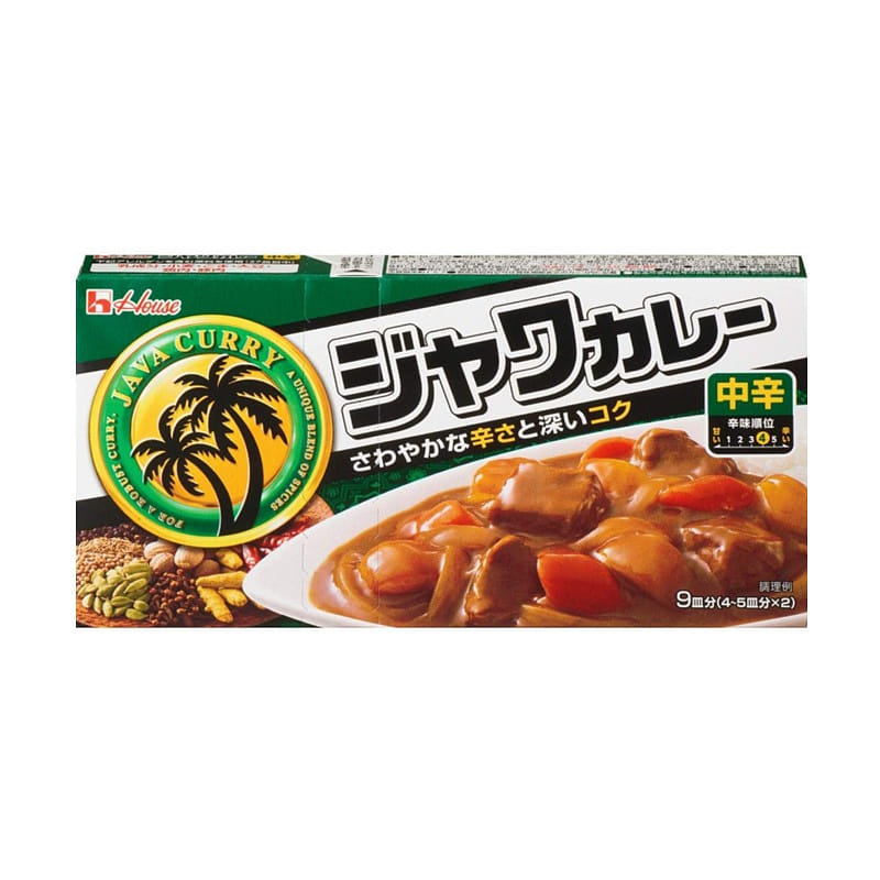 House Java Curry Medium Hot 185 g