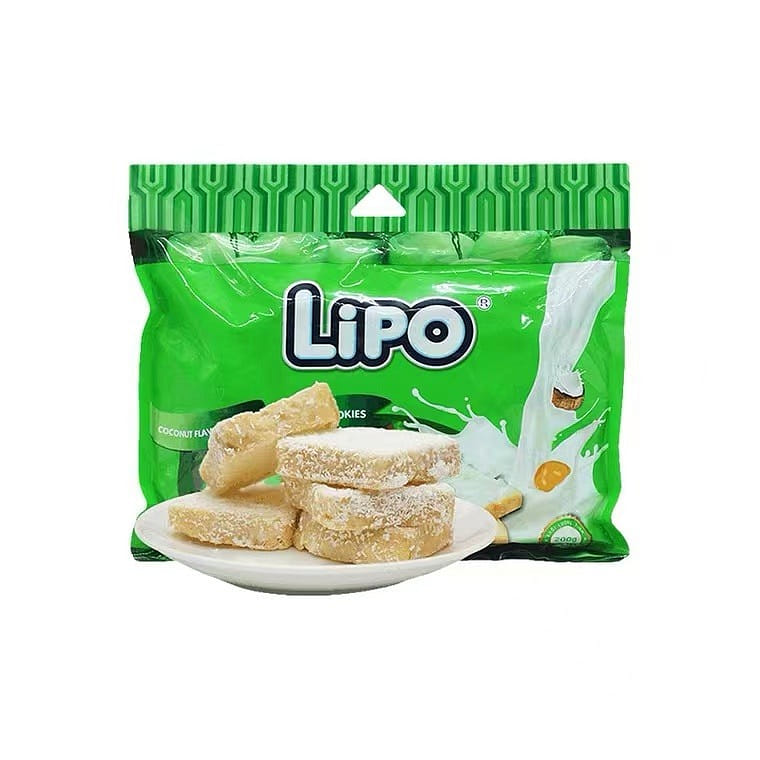 Vietnam Lipo coconut flavor Dried Bread , Breakfast Snacks 300 g