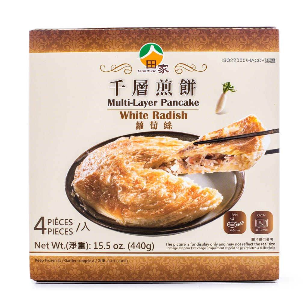 Farm House Pancake Radish, Frozen 440 g