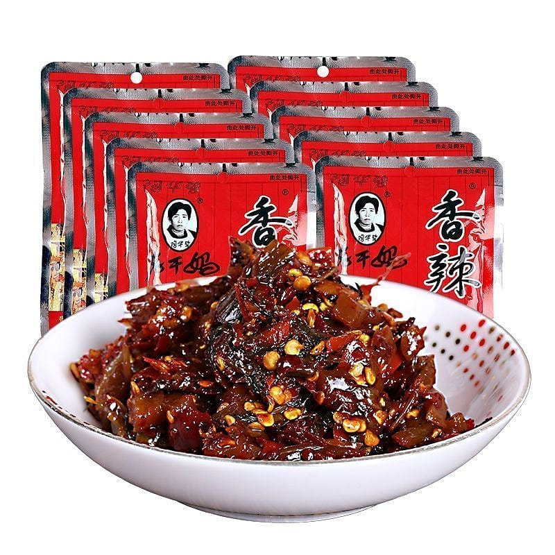 Lao Gan Ma Spicy Vegetable Guizhou Specialty Chili 18 g*10 pack