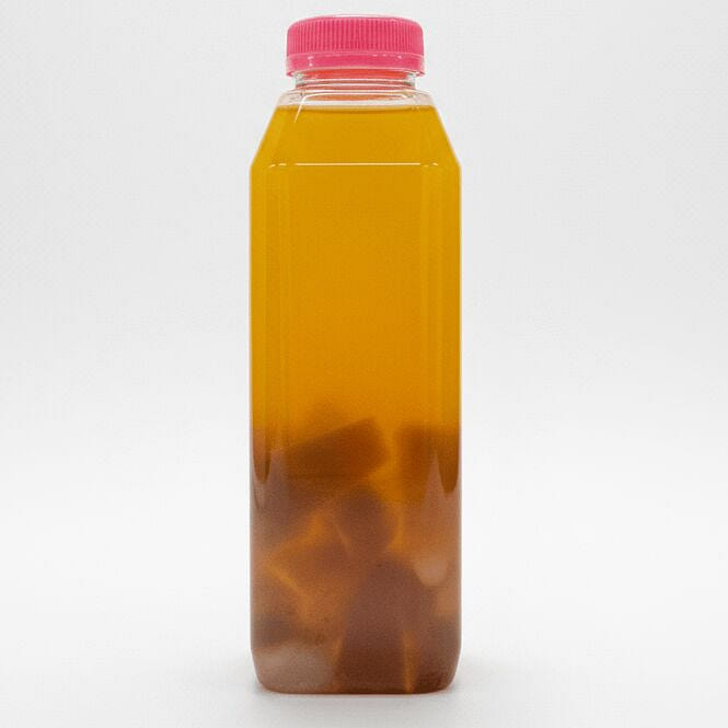 Lychee Green Tea with Aiyu Jelly 16 온스