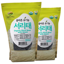McCabe Organic Black Bean w/Green 2 Lbs (2 Packs) 32 oz