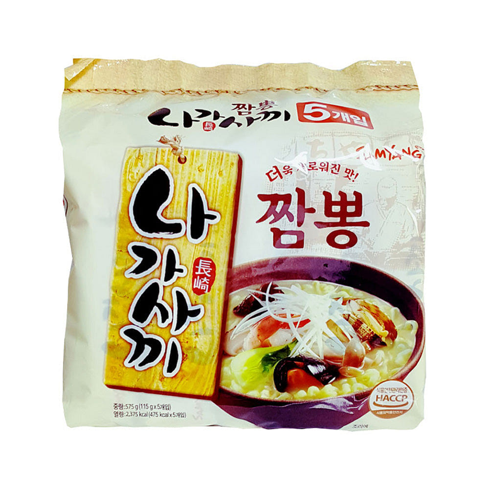 삼양 나가사끼 짬뽕 5p 575 그램