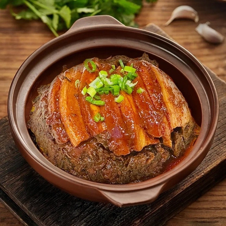 Steamed Pork Belly with Preserved Mustard Greens 1 개
