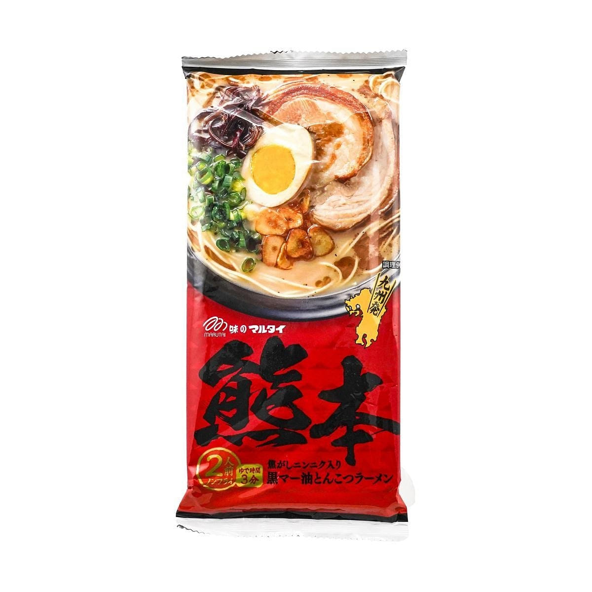 Kumamoto Black Garlic Oil Tonkotsu Flavor Ramen 186 กรัม