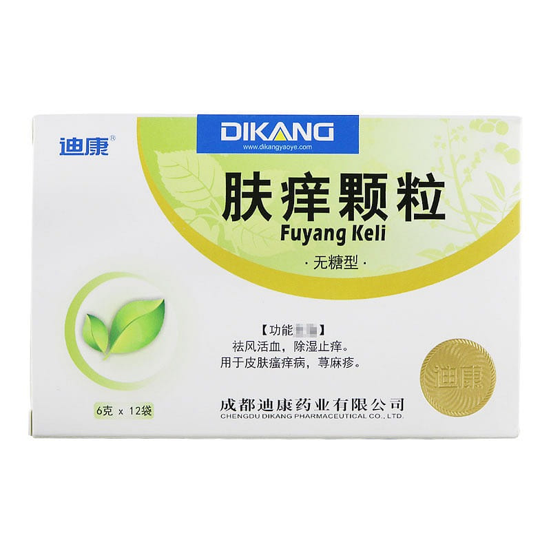 Dikang Fuyang Keli (sugar-free) 6g*12bags 1 box