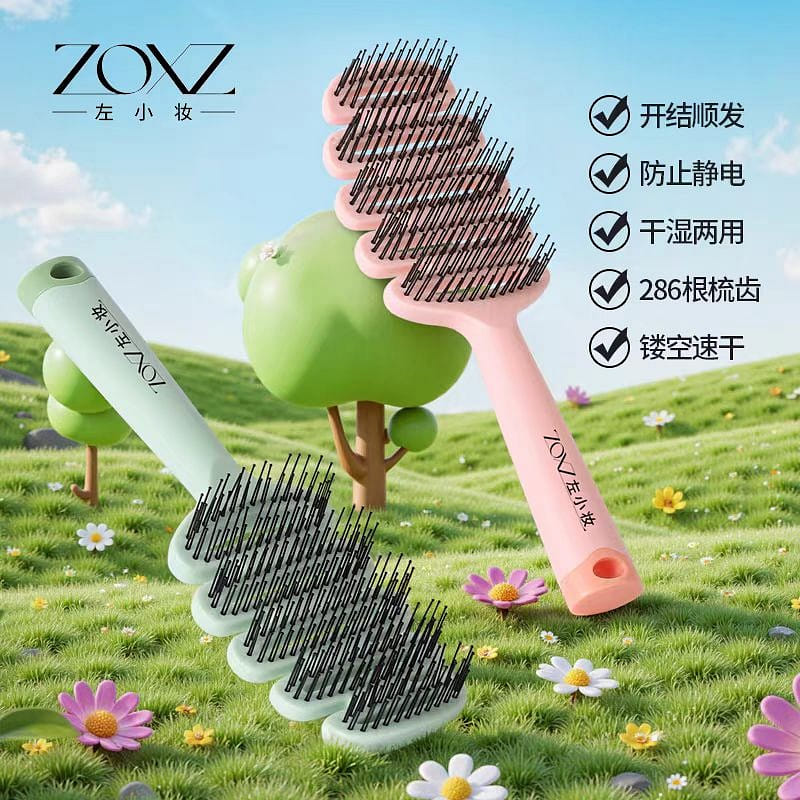 Girls' hair care comb Pink style 1 each