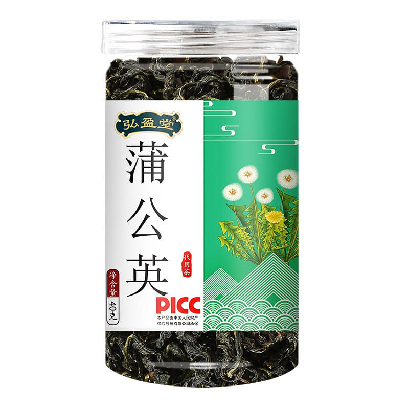 Hongyingtang dandelion tea granny Ding 40g/ bottle 40 กรัม