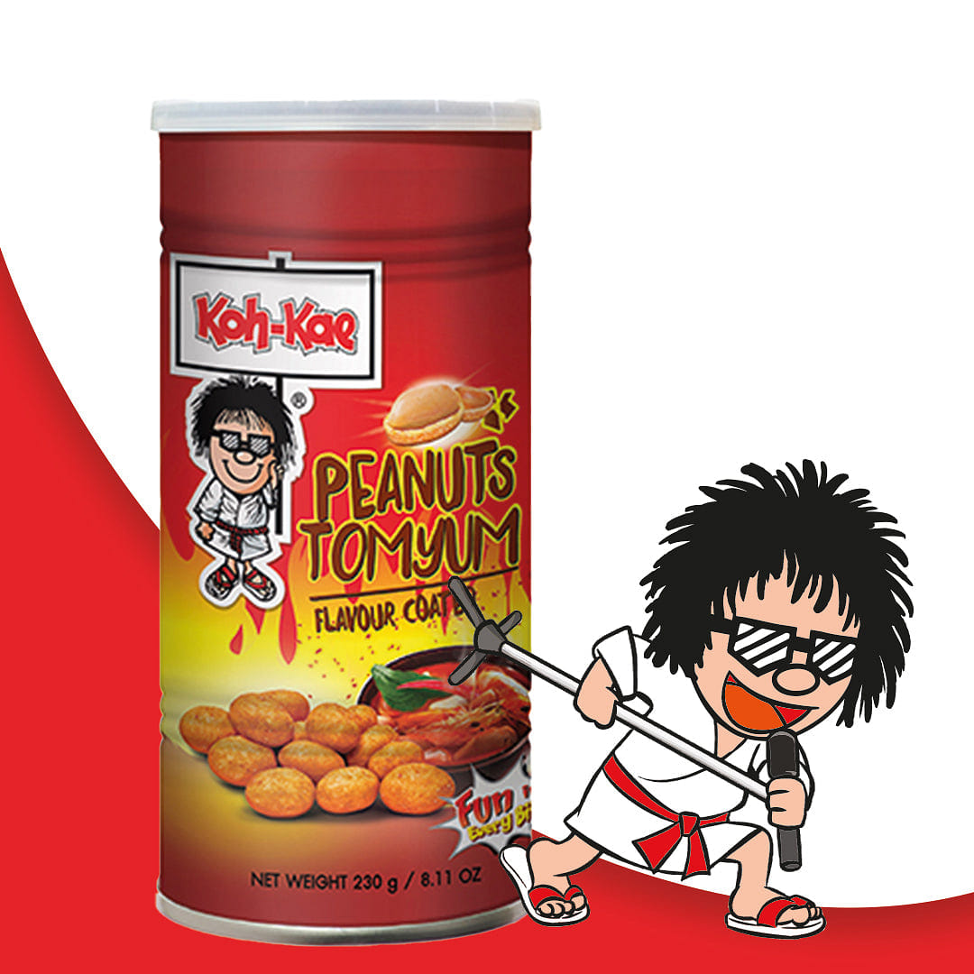 Koh Kae Peanut Snack Tomyum Flavour Coated 8.11 온스