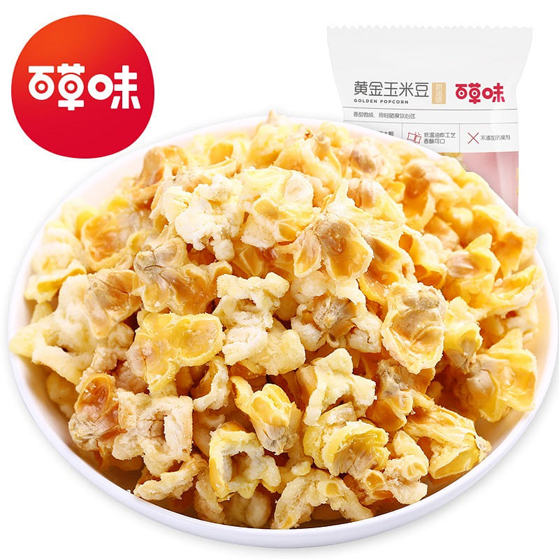 Hundred-grass flavor  Golden Corn Bean - Creamy salty 70g/ bag 70 g