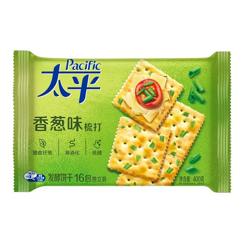 Pacific Soda Crackers (Scallion Flavor) 1pc 400 g