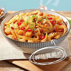 Sesame Paste Wide Rice Noodles Snacks 300 g